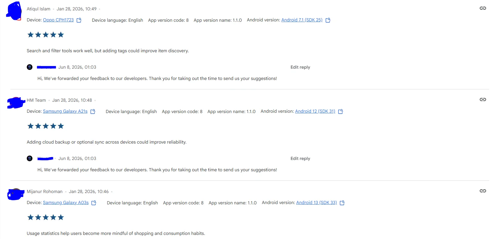 Step 5: Tester feedback, bug reports, and mid-test update deployment